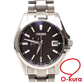 【中古】 シチズン 腕時計 エコドライブ メンズ ソーラー スーパーチタニウム AQ1040-53E 光充電式
