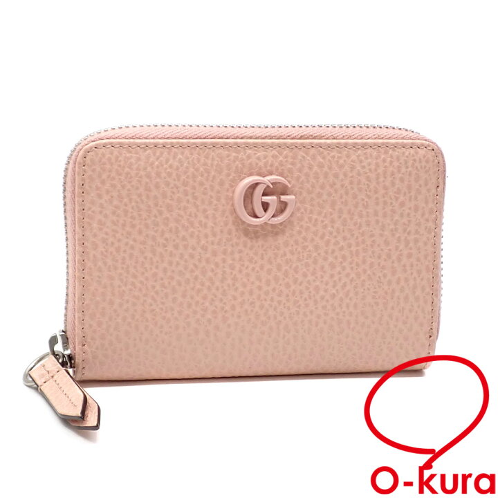 楽天市場】【中古】 グッチ コインケース ダブルG ジップアラウンド  