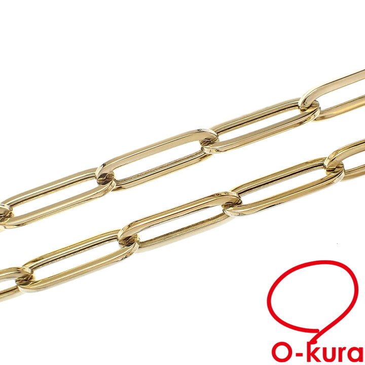楽天市場】【中古】 デザイン ネックレス レディース K18YG 7.2g 750  