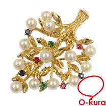楽天市場】k18 中古（ブローチ｜レディースジュエリー 