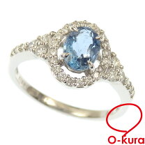 楽天市場】k18 リング 中古（種類（宝石）アクアマリン）の通販