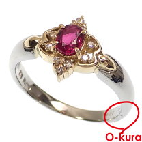楽天市場】k18 中古（種類（宝石）ルビー）（指輪・リング｜レディース  
