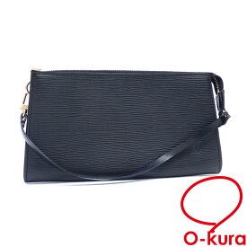 【中古】 ルイ・ヴィトン アクセサリーポーチ エピ ポシェット アクセソワール 24 レディース M52942 旧型 ノワール 黒 小物入れ