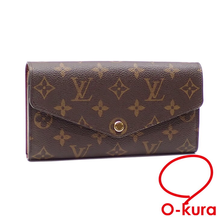 楽天市場】【中古】 ルイ・ヴィトン 二つ折り 長財布 モノグラム  