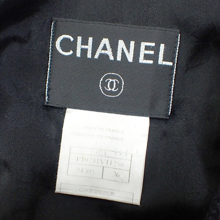 楽天市場】【中古】 シャネル ツイード コート レディース 長袖  