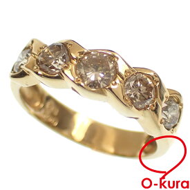 【中古】 ダイヤモンド リング レディース K18YG 11.5号 1.00ct 3.3g 18金 750 イエローゴールド 指輪