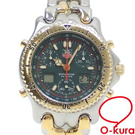 【中古】 タグホイヤー 腕時計 セルシリーズ セナモデル メンズ クォーツ SS GP CG-1124-0 電池式