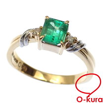 楽天市場】14号エメラルドリング中古の通販