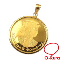 楽天市場】18k コイン クレオパトラの通販