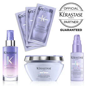 限定販売 ケラスターゼ KERASTASE 正規販売店 BLトータルハイトーンケアセット （BL セラム シカニュイ 90ml / BL マスク シカエクストリーム 200ml / TS BL シカプラズム 45ml / SH BL バン ルミエール 10ml×3枚）