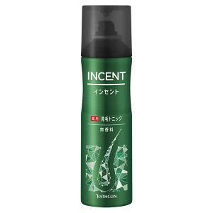 育毛剤 INCENT 男性用 インセント 薬用育毛トニック 190g スプレー 無香 クール 微香 発毛 液だれしない 育毛促進 ふけ かゆみ 医薬部外品 バスクリン 無香料 プレミアムクール 微香性