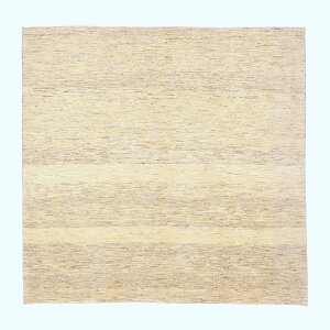 ギャッベ イラン製 リビングサイズ 196×191cm 手織り 天然 ウール100% 長方形 草木染 おしゃれ かわいい モダン ナチュラル 北欧 ラグ 絨毯 マット ラグマット カーペット ギャベ 床暖房対応 ホ