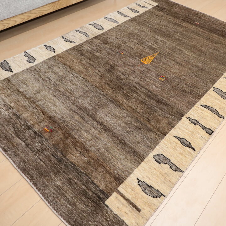 楽天市場】ギャッベ イラン製 リビングサイズ 246×148cm 手織り 最高級 