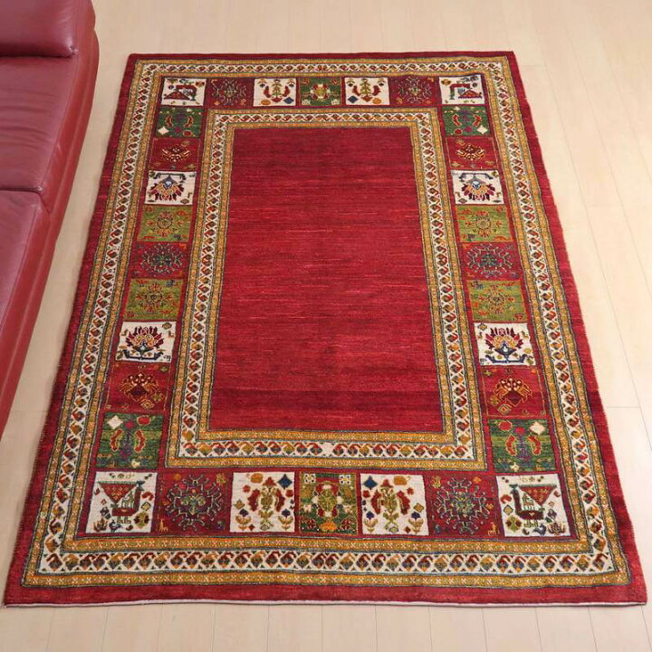 楽天市場】【10%OFFクーポン】ギャッベルリバフ イラン製 256×184cm 