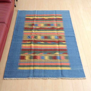 �C�����E�V���[�Y�Y �L���� ���r���O�T�C�Y 191×128cm ��D�� ���O �E�[�� 100% �ėp �􂦂� �_�C�j���O �x�b�h���[�� �z�b�g�J�[�y�b�g�Ή� ���g�[�Ή� ���O�}�b�g �O�~ �L������ kilim �u���[ 