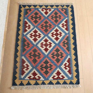 L CEV[YY փ}bg 118×85cm D  O E[ 100%  k AWA GXjbN ėp 􂦂 O}bg O~ D L kilim ii:KS-912j