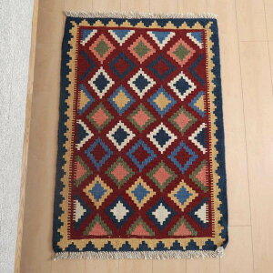 L CEV[YY փ}bg 116×79cm D  O E[ 100%  k AWA GXjbN ėp 􂦂 O}bg O~ D L kilim ii:KS-915j