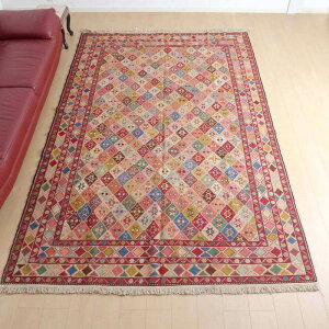 CEA[oCWY L  rOTCY 298×196cm D O E[ 100%  k GXjbN AWA 􂦂 _CjO zbgJ[ybgΉ g[Ή O~ kilim