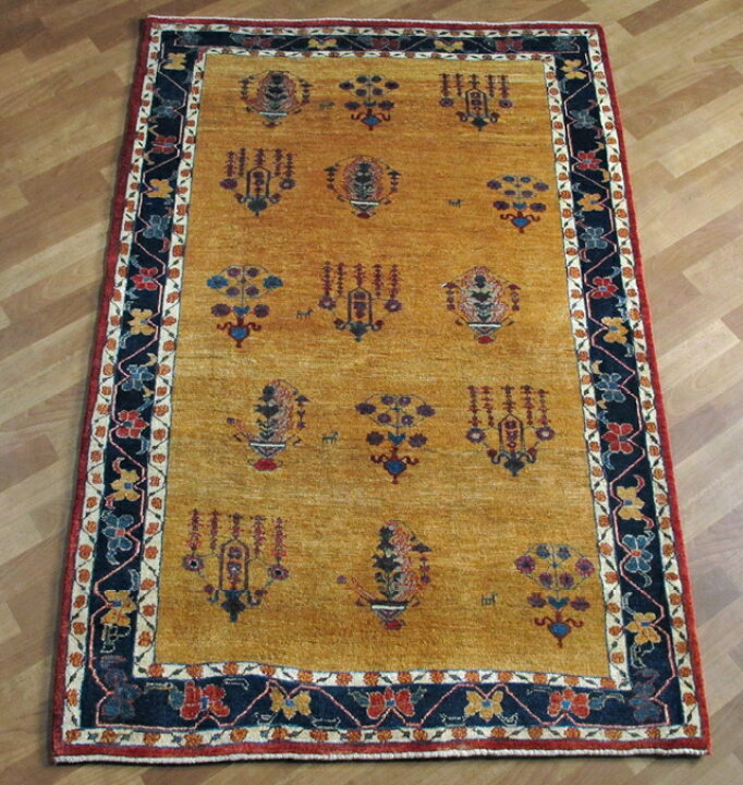 楽天市場】イラン製 ゾランヴァリ ギャッベ リビングサイズ 188×124cm 