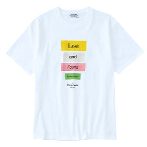 POET MEETS DUBWISE (�|�G�b�g�~�[�c�_�u���C�Y) LOST AND FOUND T-Shirt -White- [LAFTS-0666] ��������