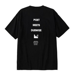 POET MEETS DUBWISE(�|�G�b�g�~�[�c�_�u���C�Y) PMD LOGO T-SHIRT BLACK [PMDTS-0550]