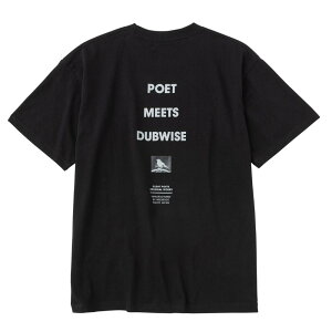 POET MEETS DUBWISE(�|�G�b�g�~�[�c�_�u���C�Y) PMD LOGO T-SHIRT BLACK [PMDTS-0601] ��������