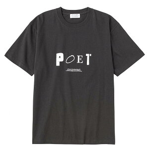 POET MEETS DUBWISE(�|�G�b�g�~�[�c�_�u���C�Y) POET T-shirt SUMI [POETS-0627]