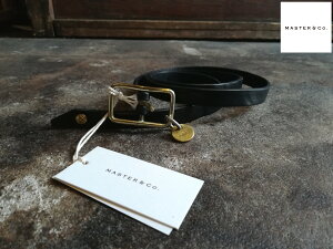 MASTER&Co.�i�}�X�^�[�A���h�R�[�jDAYTONA 15mm HOPE CHARM LONG BELT -BLACK- �f�C�g�i15mm�z�[�v�`���[�������O�x���g �u���b�N MC240
