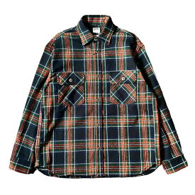 BARNS OUTFITTERS (バーンズアウトフィッターズ) BIG SHIRTS JKT Shuttle Notes ビッグシャツジャケットシャトルノーツ