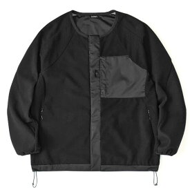 White Mountaineering (ホワイトマウンテニアリング)BLK White Mountaineering DiAPLEX FLEECE BLOUSON [BK2573504]フリースブルゾン 送料無料