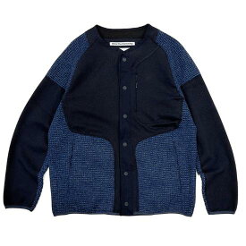 White Mountaineering (ホワイトマウンテニアリング) PATCH WORK BLOUSON NAVY