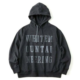 White Mountaineering (ホワイトマウンテニアリング) LOGO FOODIE CHACOAL
