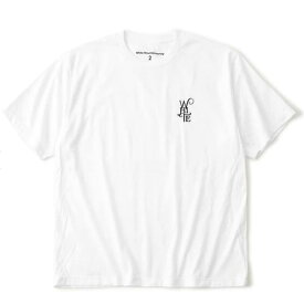 White Mountaineering (ホワイトマウンテニアリング) WMLOGO EMBROIDERY TEE WHITE WM2571513