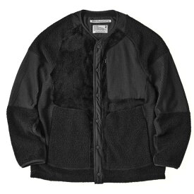 White Mountaineering (ホワイトマウンテニアリング) PATCHWORK BLOUSON Black [WM2573512] パッチワークブルゾン 送料無料