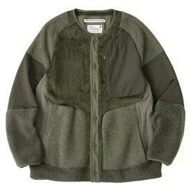White Mountaineering (ホワイトマウンテニアリング) PATCHWORK BLOUSON Khaki [WM2573512] パッチワークブルゾン 送料無料