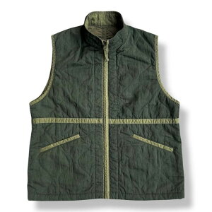 PORTER CLASSIC (�|�[�^�[�N���V�b�N)SUPER NYLON MILITARY ZIP UP VEST Olive [PC-015-3620] �X�[�p�[�i�C�����~���^���[�W�b�v�A�b�v�x�X�g �I���[�u ��������