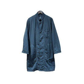 PORTER CLASSIC ( ポータークラシック ) SUPER NYLON MILITARY COAT BLUE (スーパーナイロン ミリタリーコート ブルー) [PC-015-2458]