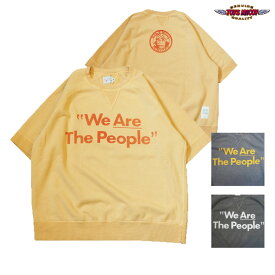 [2023年春夏] TOYS McCOY（トイズマッコイ) SHORT SLEEVE SWEAT SHIRT TAXI DRIVER “We Are The People” 半袖スウェットシャツ [TMC2323]