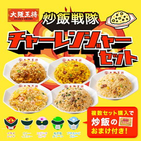 【おまけ特典】＜大阪王将 チャーレンジャーセット＞10袋入り 送料無料 ギョウザ 冷凍餃子 チャーハン 餃子 ギョウザ 冷凍食品 おかず セット 詰め合わせ お取り寄せ グルメ 一人暮らし 肉餃子 ぎょうざ ギョーザ まとめ買い ギフト プレゼント