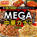 ＜大阪王将 MEGA中華ガチャ2026＞ 大阪王将 福袋 冷凍食品 食品 チャーハン 炒飯 餃子 冷凍餃子 ギョウザ 肉焼売 シュ…