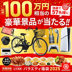 豪華景品が抽選で当たる！ 大阪王将公式通販史上最大！ バラエティ福袋2025(11種11袋) チャーハン 餃子 冷凍食品 福袋 炒飯 冷凍炒飯 冷凍餃子 ギョウザ 家電 電動自転車 炊飯器 懸賞 プレゼント