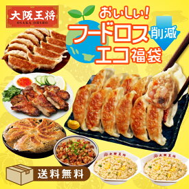 ＜大阪王将 おいしい！フードロス削減エコ福袋＞送料無料 冷凍食品 チャーハン 炒飯 ギョウザ 餃子 通販 お取り寄せ お取り寄せグルメ 中華 仕送り レンチン 簡単調理 備蓄 テレワーク 簡単 惣菜 手間抜き料理