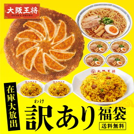 ＜大阪王将 在庫大放出！訳あり福袋＞送料無料 冷凍食品 通販 お取り寄せ お取り寄せグルメ 中華 仕送り レンチン 簡単調理 備蓄 テレワーク 簡単 惣菜 手間抜き料理