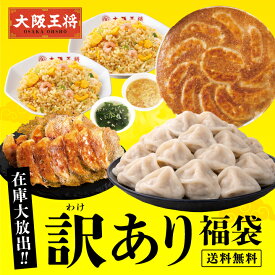 ＜大阪王将 在庫大放出！訳あり福袋＞送料無料 冷凍食品 通販 お取り寄せ お取り寄せグルメ 中華 仕送り レンチン 簡単調理 備蓄 テレワーク 簡単 惣菜 手間抜き料理