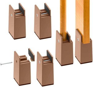 継ぎ脚 10cm 7.5cm 5cm 高脚 継脚 継足 床傷防止 4個セット 角脚 高さ調整 テーブル ベッドの高さ調節 長脚 脚長 こたつ 脚高 シンプル 高さ調節脚 継足し 継ぎ足 テーブル脚台 高さ上げる 高さ調