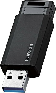 �G���R�� USB������ 64GB USB3.2�iGen1�j �m�b�N�� �u���b�N MF-PKU3064GBK/E