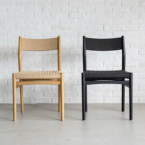 ◆入荷次第出荷:納期約2週間【A級 メーカー取寄商品】CRASH クラッシュFIZ フィズ ダイニングチェア◆ペーパーコードを背と座に施したチェア!食事 椅子 シンプル チェア ナチュラ