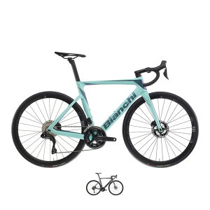BIANCHI rAL 2025Nf OLTRE RACE SHIMANO 105 12SP (YTB8D) Ig[X [hoCN