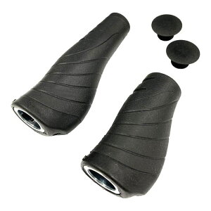 VELO (x) ERGO LOCK ON GRIP SINGLE SHIFTp ALL BLACK GP-VL-M005 Obv