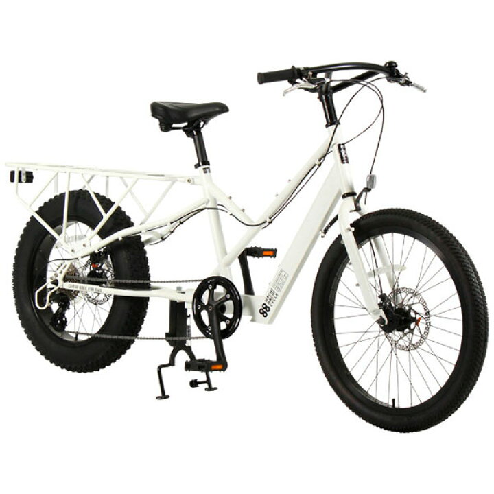 88サイクル 自転車 ロングテールバイク パパチャリ あさひ （88 